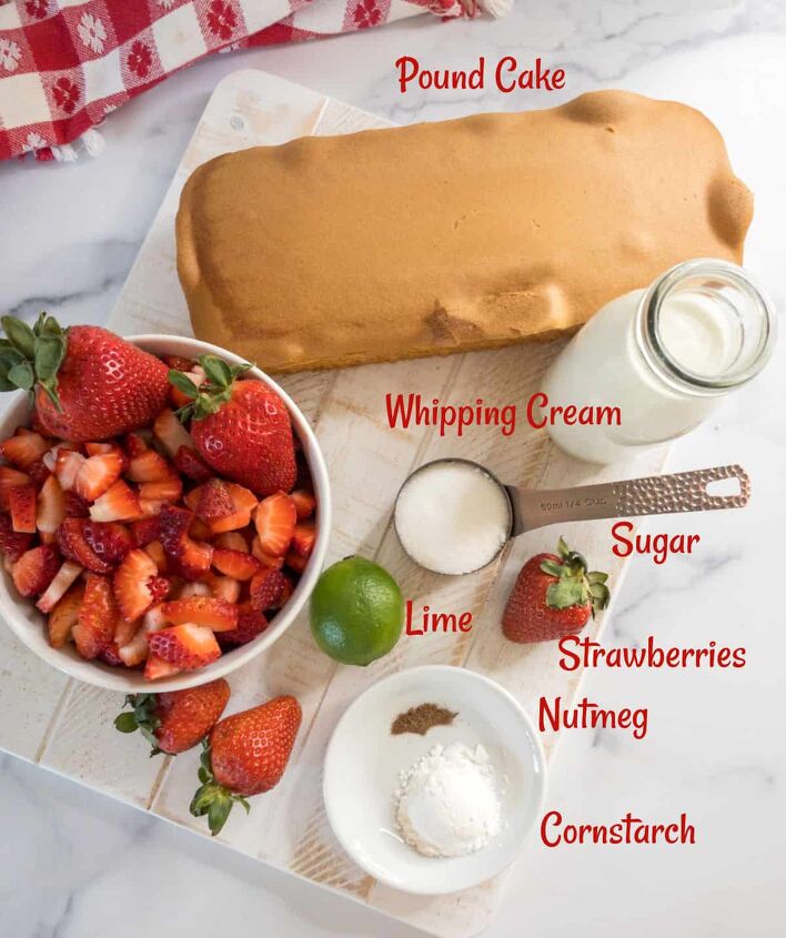 easy no bake strawberry shortcakes, No bake shortcake ingredients
