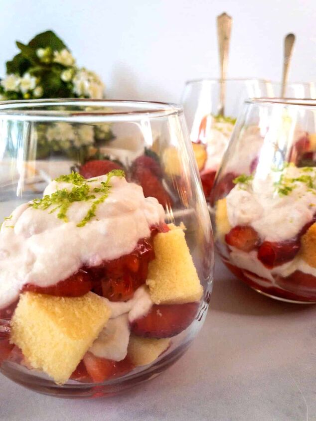 easy no bake strawberry shortcakes, A delicious fruity dessert