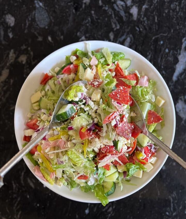 Chopped Antipasto Salad Recipe (Buca Di Beppo Copycat) | Foodtalk Chopped Antipasto Salad Recipe (Buca Di Beppo Copycat) | Foodtalk