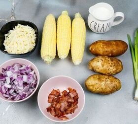 Corn? Check! Bacon? Check! Cheddar cheese? Check! Potatoes? Check! This recipe has EVERYTHING!