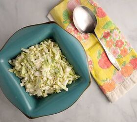 The 4 staple ingredients you need to make a simple yet refreshing & delicious coleslaw