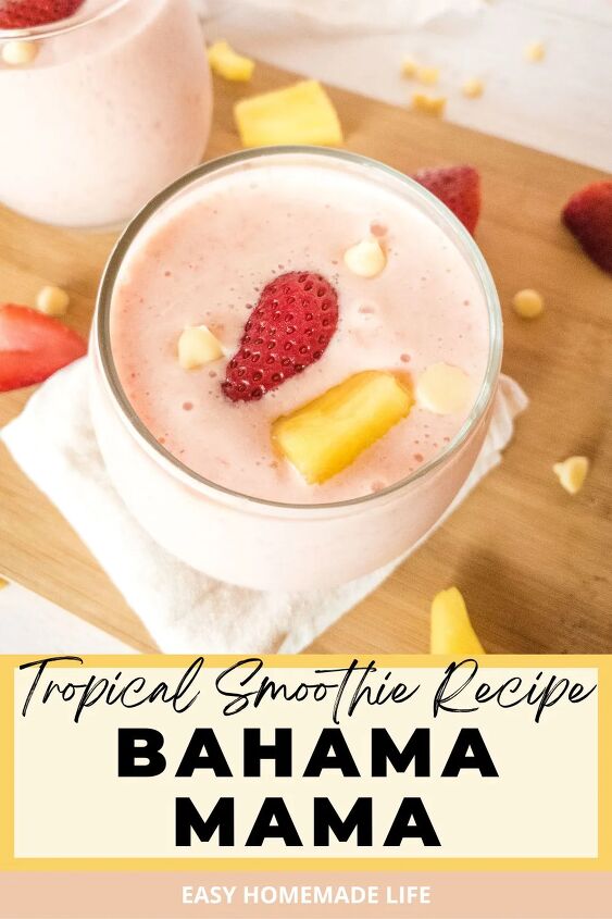 bahama mama tropical smoothie recipe, tropical smoothie bahama mama