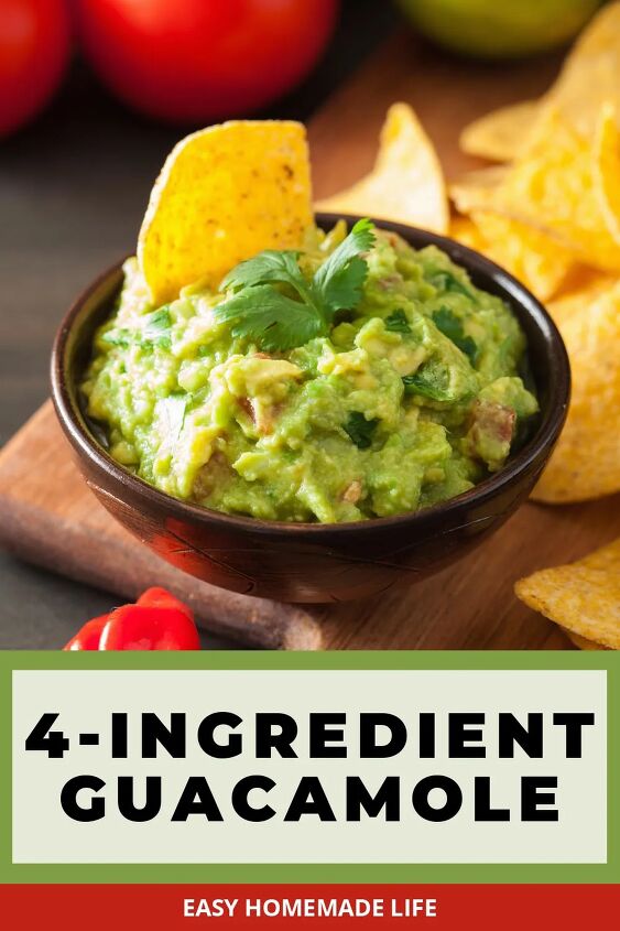 4 ingredient guacamole recipe, guacamole recipes with salsa