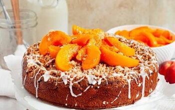 Gluten-Free Peach Cobbler Coffee Cake