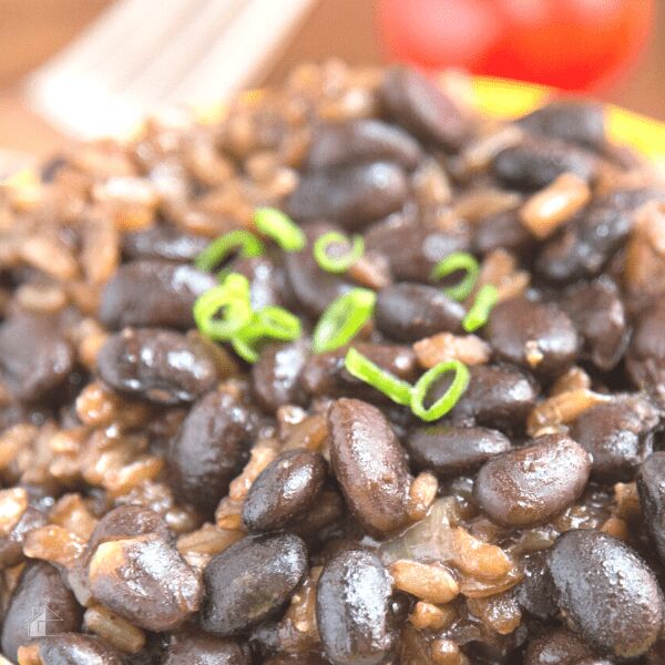 instant pot black beans and brown rice