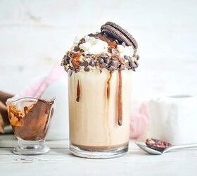 Anyone can throw ice cream & milk into a blender, but this cookie dough milkshake is something special