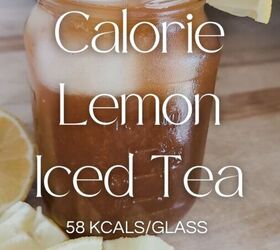 Low-Calorie Recipe For Iced Tea (58 KCals/Glass)