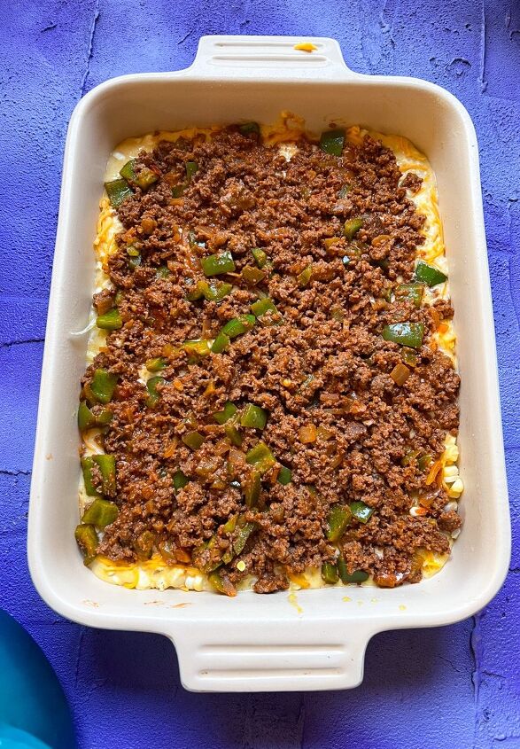 texas tamale pie, 5 ingredient tamale pie