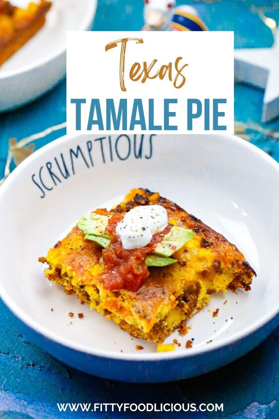 texas tamale pie, Pinterest image for Texas Tamale Pie
