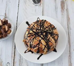 Chocolate Peanut Butter Pancakes