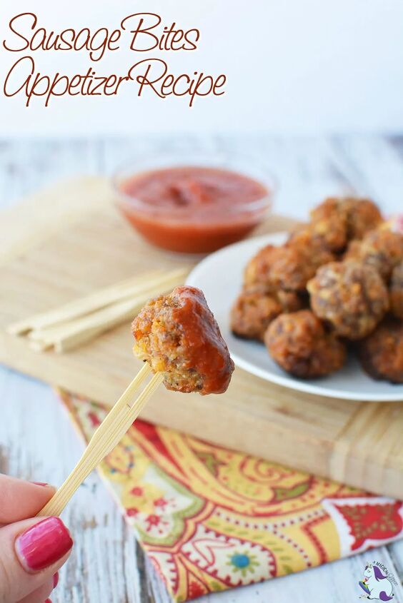sausage bites appetizer recipe for the best party food, Round sausage balls for appetizers width