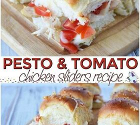 Pesto Chicken Sliders Recipe for Tasty Game Day Party Food