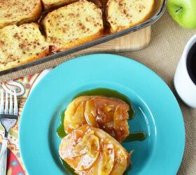 overnight french toast bake with apples, French toast breakfast with an apple topping