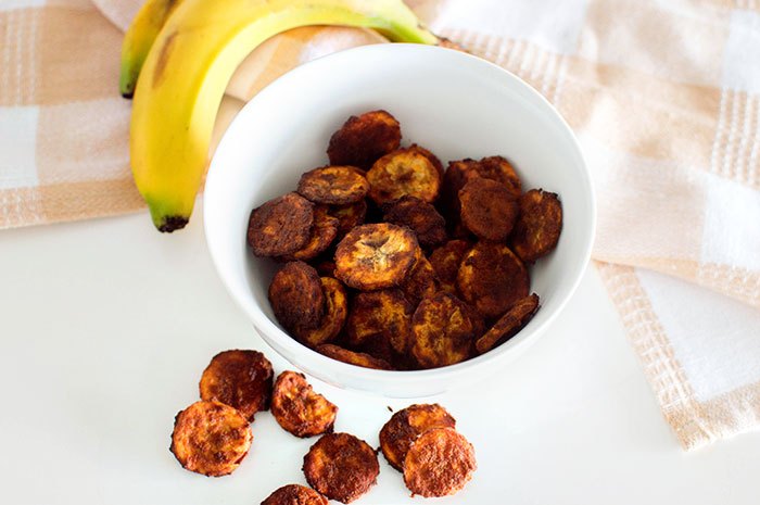 air fryer banana chips sweet or spicy