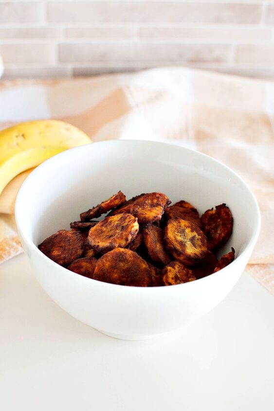 air fryer banana chips sweet or spicy