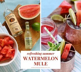 Refreshing Watermelon Mule Cocktail