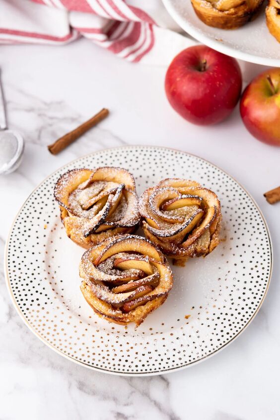 easy puff pastry apple roses recipe, puff pastry apple roses