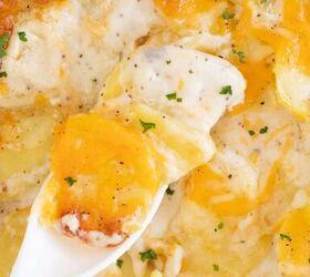 Perfect scalloped potatoes need consistency, flavor, and creaminess (and this has those in SPADES!)