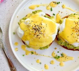avocado toast eggs benedict