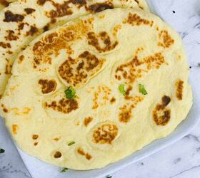 homemade naan recipe easy no knead recipe video, perfectly cooked naan bread