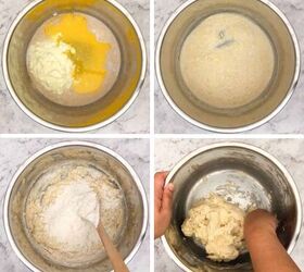 homemade naan recipe easy no knead recipe video, make the dough