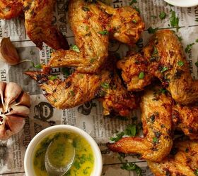 Garlic Butter Chicken Wings (oven Baked and Super Crispy)