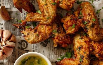 Garlic Butter Chicken Wings (oven Baked and Super Crispy)