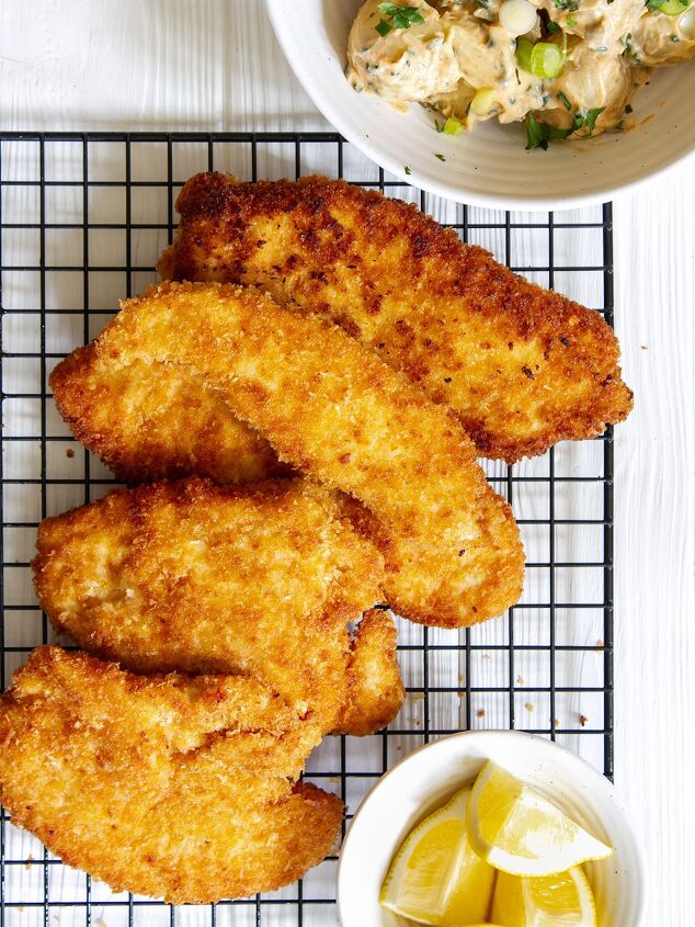 garlic butter chicken wings oven baked and super crispy, Panko Chicken Breasts