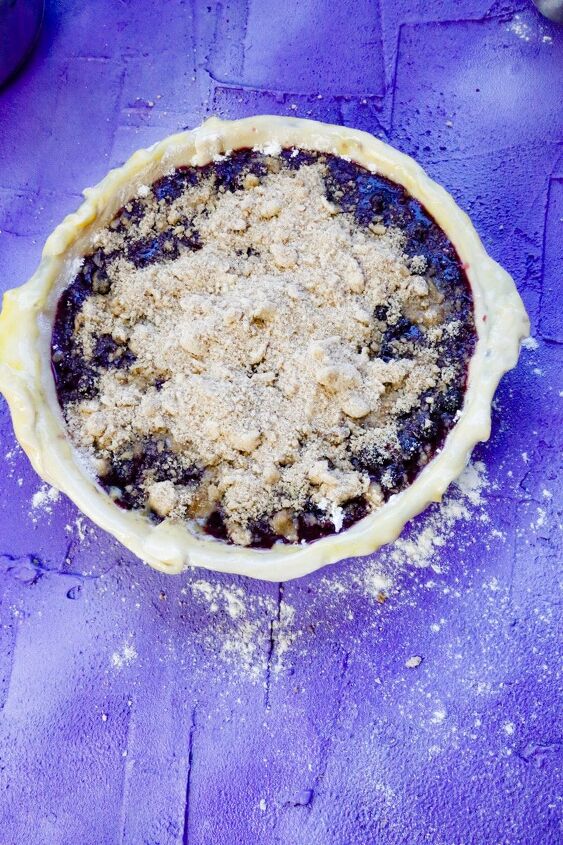 blackberry crumble pie, berry crumble pie recipe