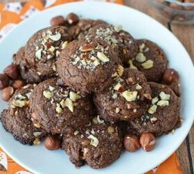 easy chocolate hazelnut cookie recipe, 4 ingredient Nutella cookies