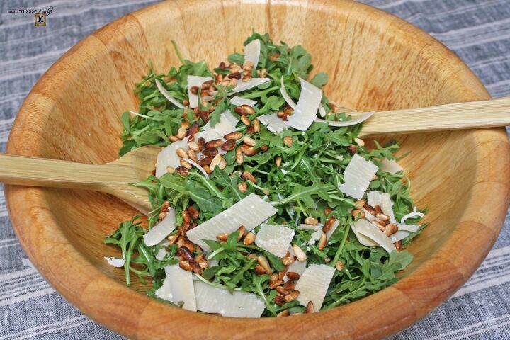 an easy arugula salad recipe, easy arugula salad recipe