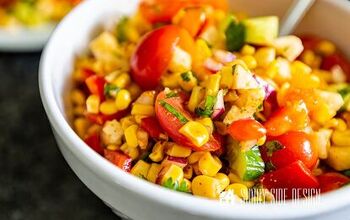 Easy Corn Salad Recipe With a Lime Vinaigrette