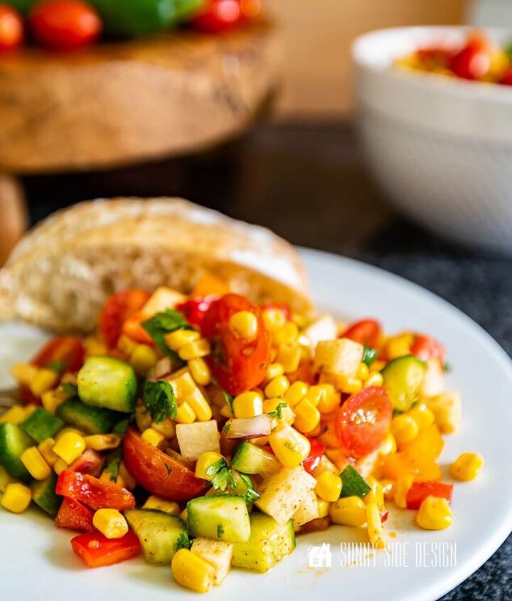 Easy Corn Salad Recipe With a Lime Vinaigrette | Foodtalk Easy Corn Salad Recipe With a Lime Vinaigrette | Foodtalk