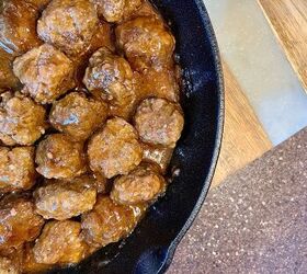 Garlic Honey Barbecue Meatballs