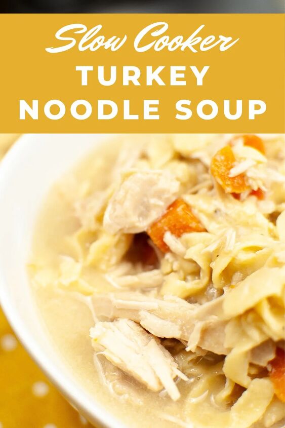 slow cooker turkey noodle soup, slow cooker turkey noodle soup recipe