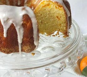 how to make lemon sugar to flavor desserts and drinks, A fresh mandarin orange cake