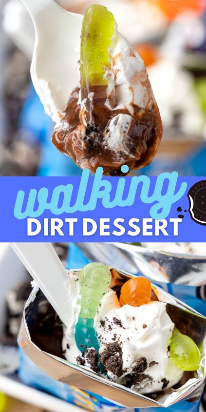 make everyone happy with this walking cup of dirt dessert