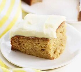 Easy Banana Cake With Maple Cream Cheese Frosting