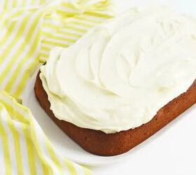 This frosting-made-in-heaven banana cake is so easy to make!