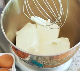 crustless keto cheesecake recipe, Cream Cheese in stand mixer 1