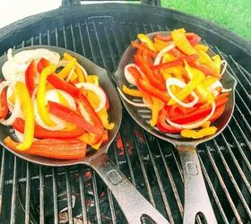 Sizzling Steak Fajitas on the Grill Foodtalk