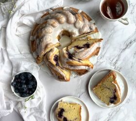 Bonne Maman Blueberry Swirl Bundt Cake