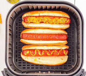17 air fryer recipes you never knew you could make, Hot Dogs