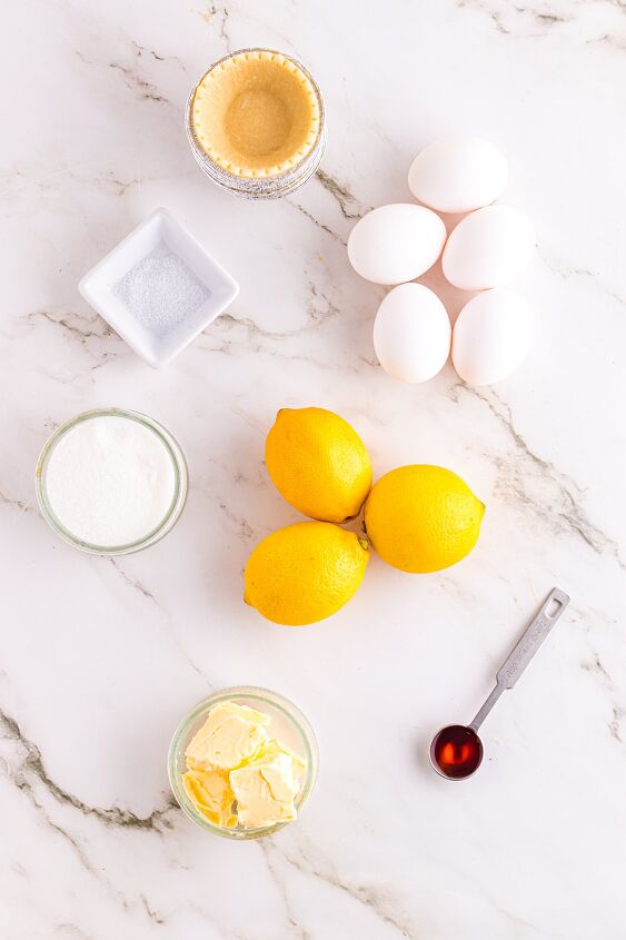 easy mini lemon tarts, Ingredients for lemon tarts
