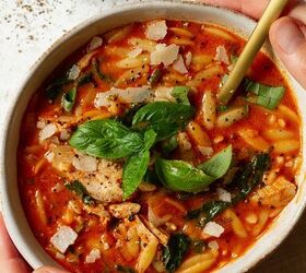 Rosa Mariana Soup (Italian Orzo Soup With Chicken and Tomato)