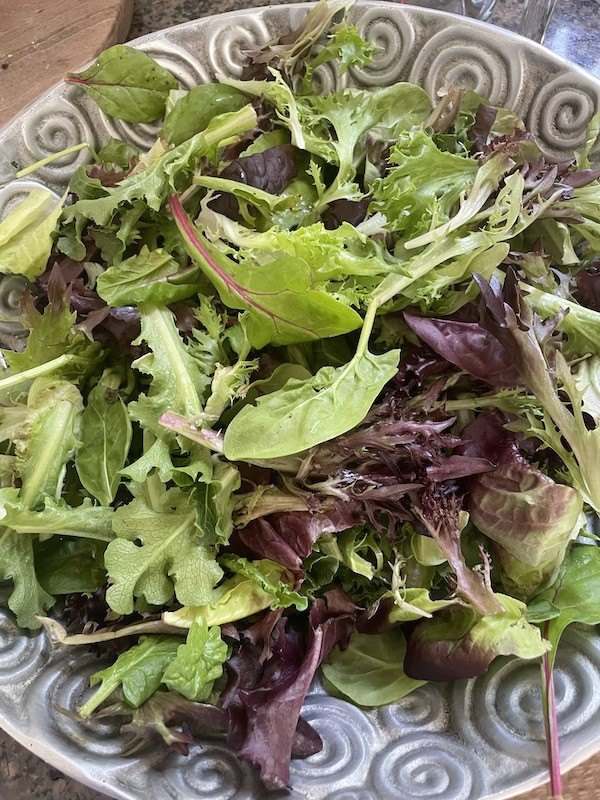amazing spring green salad recipe