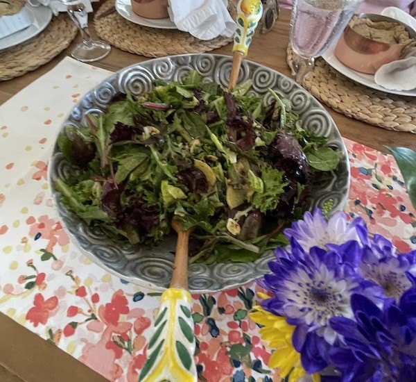 amazing spring green salad recipe, amazing spring green salad recipe Karins Kottage