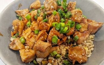 Clean Eating Honey Sesame Chicken and Fried Rice
