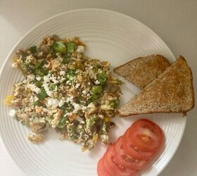 Quick and Easy Vegetable Egg Scramble