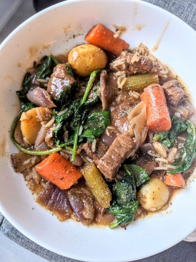 beef stew with veggies